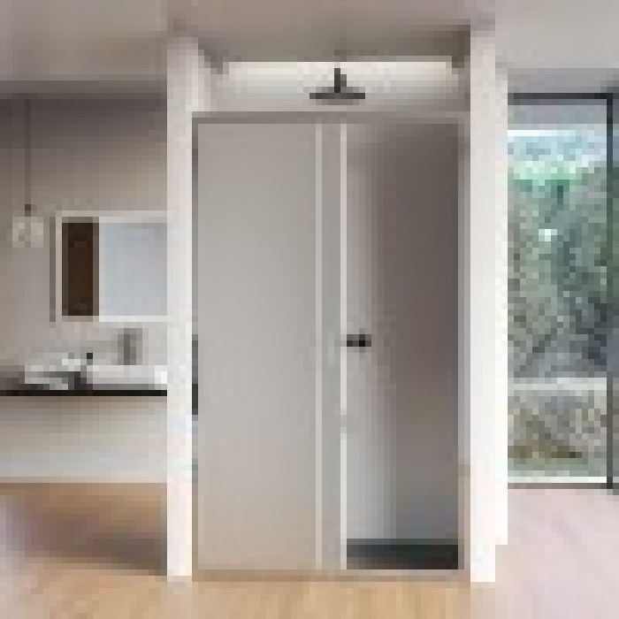 Porta Doccia Apertura Scorrevole Opaca 6mm H195 AGATA - immagine 3