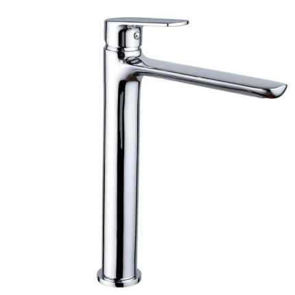Rubinetto Ad Lavabo Alto A Canna Alta Cromato | Funky