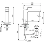 Ideal Standard  LAVABI | EDGE | Miscelatore (Grande) monocomando lavabo - immagine 4
