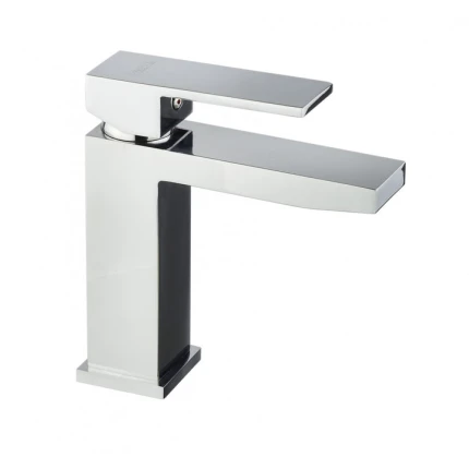 Miscelatore Lavabo 1 Leva Quadrato Cromato | Manhattan