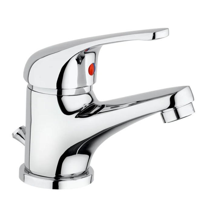 Rubinetto Da Lavabo Monocomando Con 1 Leva Cromato | Star - immagine 2