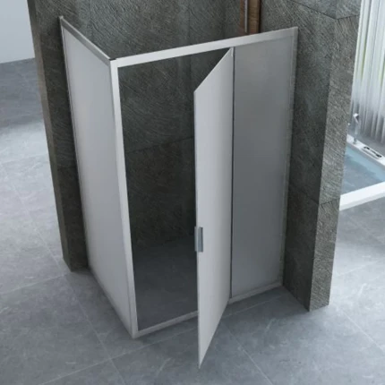 Box Doccia Due Lati Battente JADE Opaco Porta Con Movimento Interno O Esterno