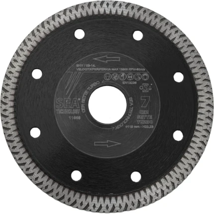 DISCO DIAM.CER SETTE TURBO d.115 sf