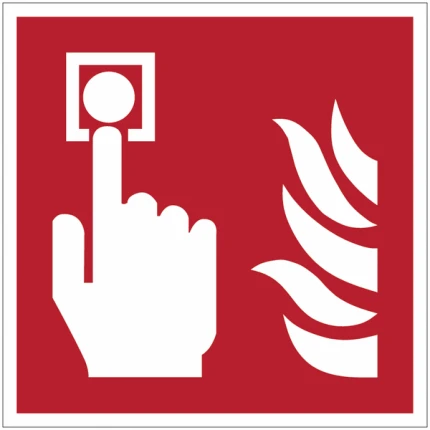 “Pulsante di allarme antincendio”