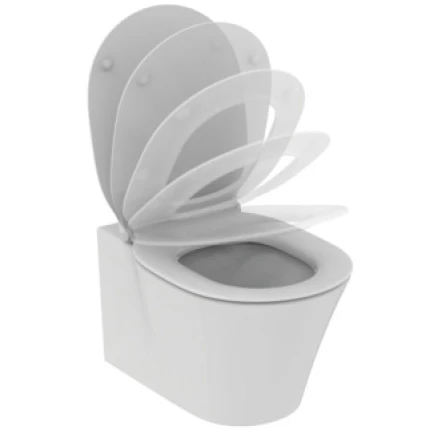 Vaso sospeso AquaBlade® con fissaggi nascosti