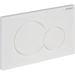 Placca di comando Geberit Sigma01 per risciacquo a due quantità - immagine 2