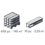 Pavimento  SPC  Baufloor® Dimensioni doga: 1.220 x 183 x 5* mm MIELE - immagine 3