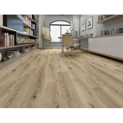 Pavimento  SPC  Baufloor® Dimensioni doga: 1.220 x 180 x 5* mm SENAPE