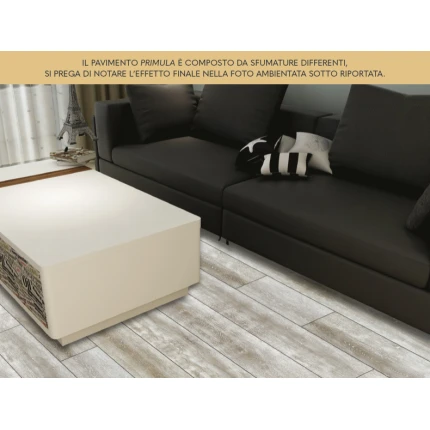 Pavimento  SPC  Dimensioni doga: 1.220 x 180 x 5* mm PRIMULA