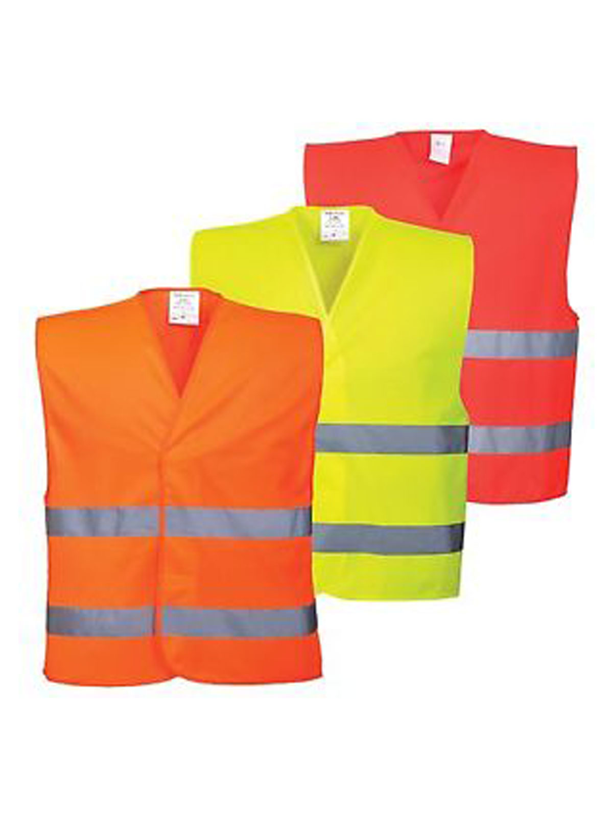 c474_ok GILET.ALTA VISIBILITA ARANCIO IG.U. EN20471NR - immagine 1