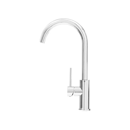 Rubinetto Cucina Acciaio Inox Canna GI