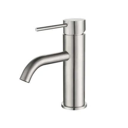 Rubinetto Lavabo Acciaio Inox Spazzolato ESSENTIAL