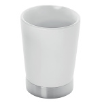 Portaspazzolini Gedi Bianco | Ordine e Design in Bagno | Completa il Set