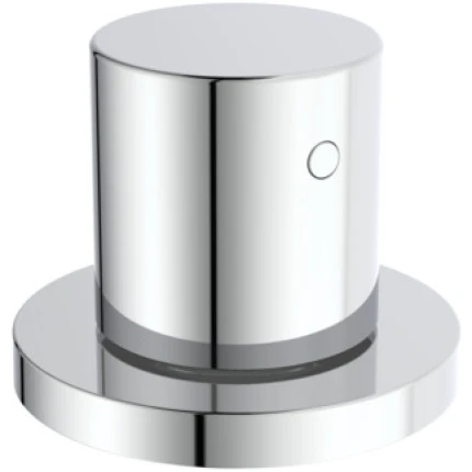 Deviatore con placca tonda