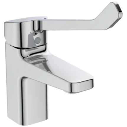 Miscelatore monocomando per lavabo a leva lunga