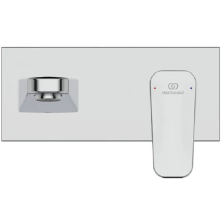 Miscelatore monocomando lavabo a parete