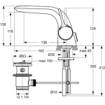 Miscelatore monocomando lavabo - immagine 5