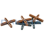 Distanziatore a croce per piastrelle.