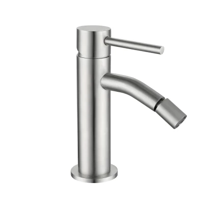 Rubinetto Bidet in Acciaio Inox Spazzolato ESSENTIAL