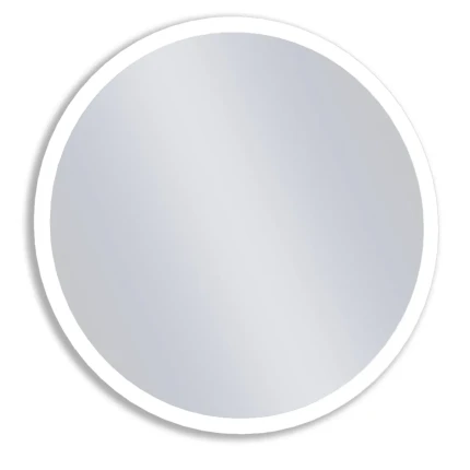 Specchio bagno retroilluminato led rotondo a filo lucido 70 80 LUZON