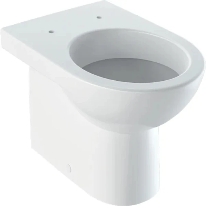 Vaso a pavimento a cacciata Geberit Selnova a filo parete, scarico orizzontale o verticale, fissaggio seminascosto Sezioni: - immagine 1