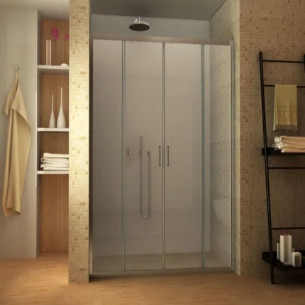 Porta Doccia Con Ingresso Centrale Trasparente Jenny