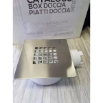 Piatto doccia in marmo resina Grigio Scuro pietra cemento PLUS - immagine 10