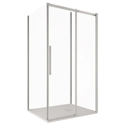 Box doccia tre lati con parete fissa 8mm H200 anticalcare TARGET