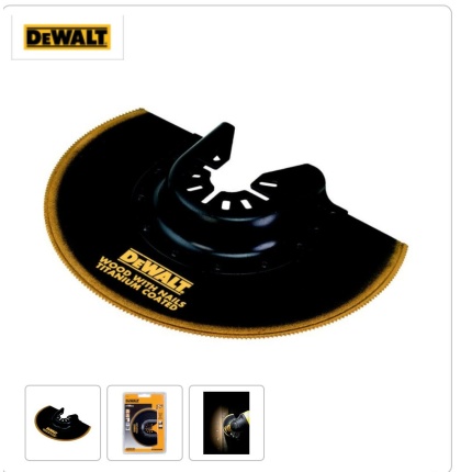 Dewalt DT20717-QZ lama per rimozione malta
